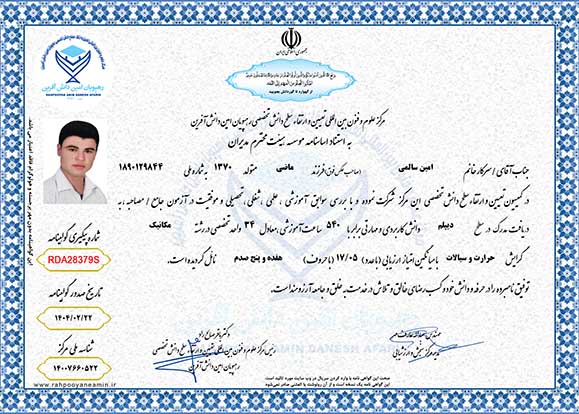 امین سالمی در سطح