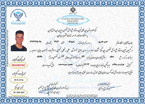 حسن خدری در سطح